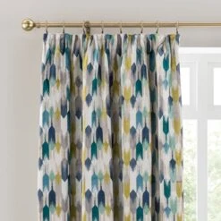 Kelso Pencil Pleat Velvet Curtains -Home Decor Shop 30925685