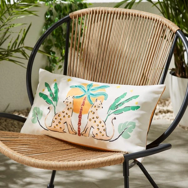 Savanah Cheetahs Outdoor Rectangle Cushion 1 Savanah Cheetahs Outdoor Rectangle Cushion