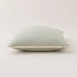 Scalloped Edge Cotton Square Cushion Cover -Home Decor Shop 30927280 alt02