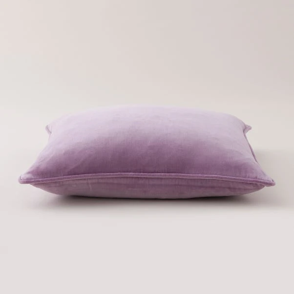 Clara Cotton Velvet Square Cushion 17 Clara Cotton Velvet Square Cushion - Image 17