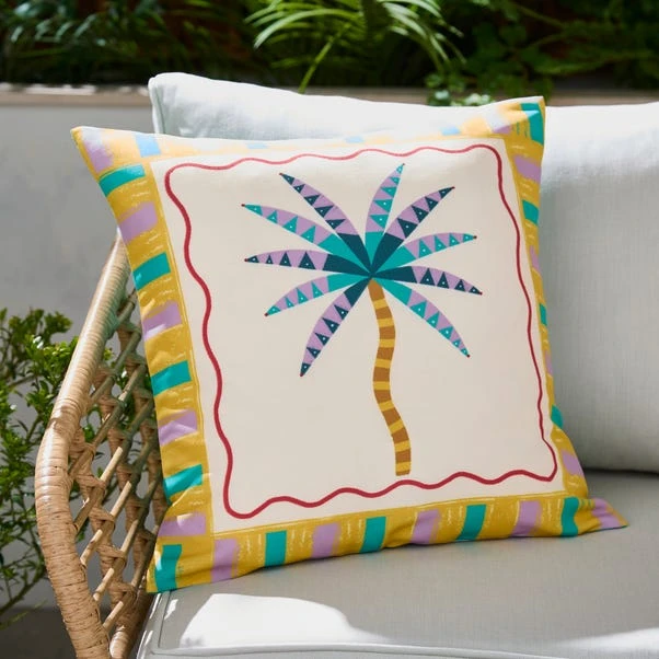 Pack Of 3 Sunbeam Outdoor Square Cushion Covers 2 Pack Of 3 Sunbeam Outdoor Square Cushion Covers - Image 2