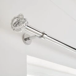 Cecile Extendable Metal Eyelet Curtain Pole