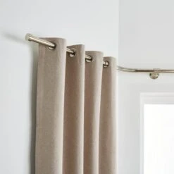 Trinity Metal Eyelet Bay Curtain Pole -Home Decor Shop 30928348 alt03