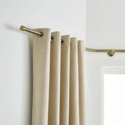 Trinity Metal Eyelet Bay Curtain Pole -Home Decor Shop 30928361 alt03