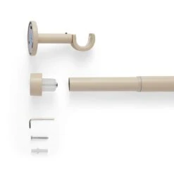 Trinity Extendable Metal Eyelet Curtain Pole 33 Trinity Extendable Metal Eyelet Curtain Pole -Home Decor Shop 30928375 alt02