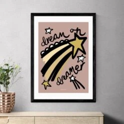 East End Prints Dream Pink By Wonder And Rah -Home Decor Shop 30929055