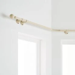 Ashton Metal Eyelet Bay Curtain Pole