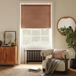 Semi Sheer Luxe Stripe Roller Blind -Home Decor Shop 30930567