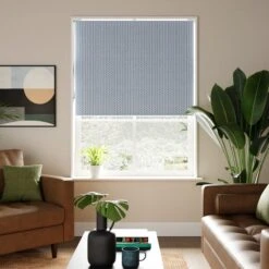 Aven Navy Blackout Roller Blind 25 Aven Navy Blackout Roller Blind -Home Decor Shop 30930621