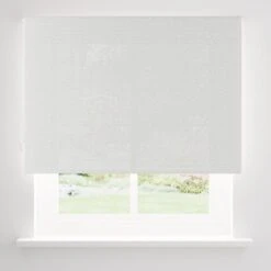 Semi Sheer Boucle Roller Blind -Home Decor Shop 30930660 alt03