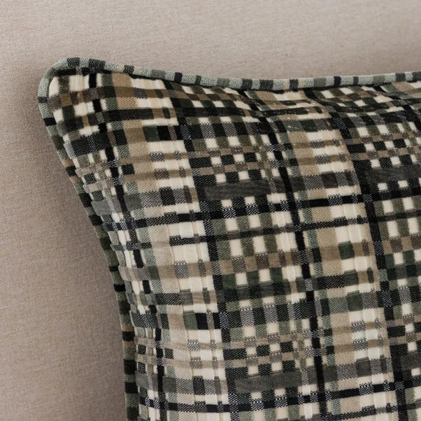 Roxana Cut Velvet Square Cushion 5 Roxana Cut Velvet Square Cushion - Image 5