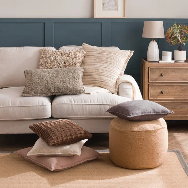 Westcott Cotton Velvet Slub Square Cushion 19 Westcott Cotton Velvet Slub Square Cushion - Image 19