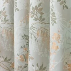 Trailing Wisteria Blackout Pencil Pleat Curtain -Home Decor Shop 30931676 alt02