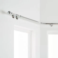 Ashton Metal Eyelet Bay Curtain Pole 32 Ashton Metal Eyelet Bay Curtain Pole -Home Decor Shop 30932236