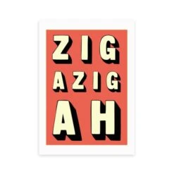 East End Prints Zigazigah By Indieprints -Home Decor Shop 30932658 alt01