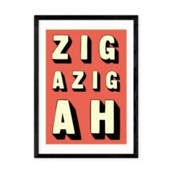East End Prints Zigazigah By Indieprints -Home Decor Shop 30932659 alt01