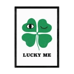 East End Prints Lucky Me By Kid Of The Village -Home Decor Shop 30932695 alt01
