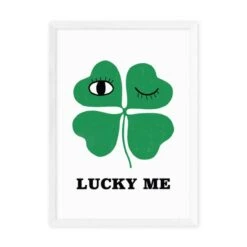 East End Prints Lucky Me By Kid Of The Village -Home Decor Shop 30932697 alt01