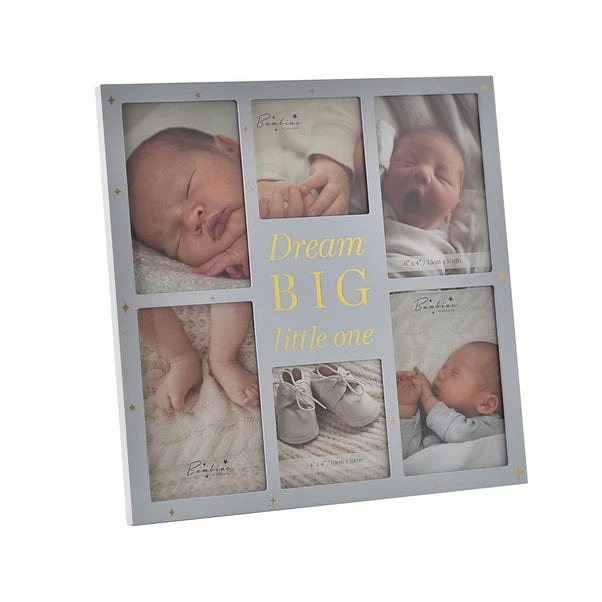 Bambino Dream Big Blue Collage Multi Photo Frame 2 Bambino Dream Big Blue Collage Multi Photo Frame - Image 2
