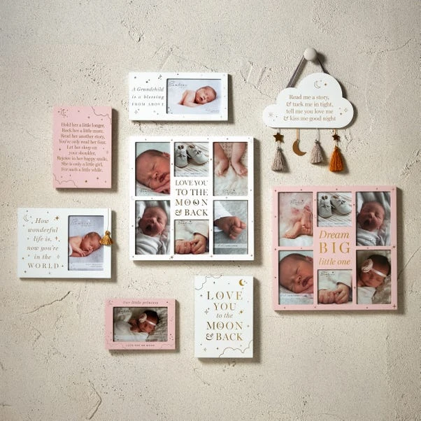 Bambino Dream Big Blue Collage Multi Photo Frame 7 Bambino Dream Big Blue Collage Multi Photo Frame - Image 7