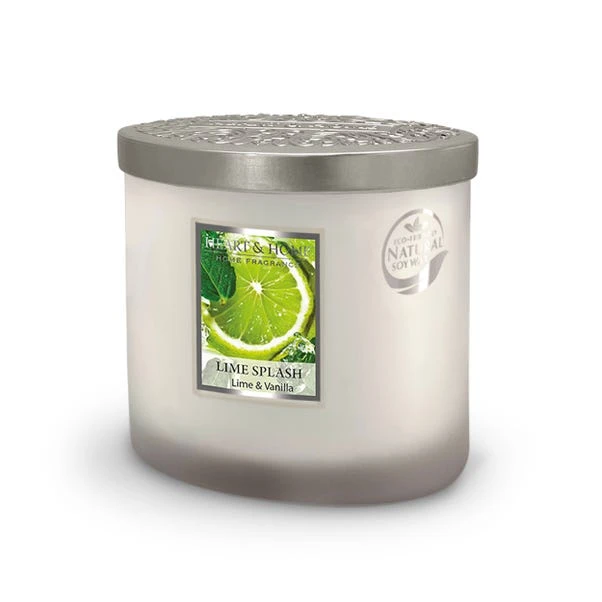 Heart And Home Ellipse Lime Splash Multi Wick Candle 3 Heart And Home Ellipse Lime Splash Multi Wick Candle - Image 3