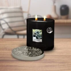 Heart And Home Ellipse River Rock Multi Wick Candle