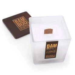 Heart And Home Bamboo Oudwood & Geranium Jar Candle -Home Decor Shop 30933033 alt02