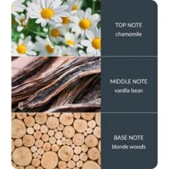 Heart And Home Bamboo Vanilla & White Woods Jar Candle -Home Decor Shop 30933036 alt03