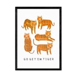 East End Prints Go Tiger Print By Darcie Olley 35 East End Prints Go Tiger Print By Darcie Olley -Home Decor Shop 30933556 alt01