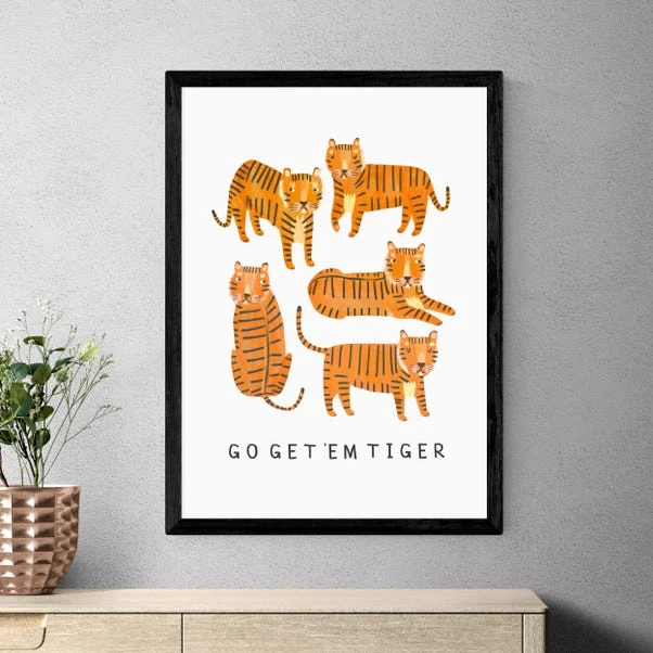 East End Prints Go Tiger Print By Darcie Olley 7 East End Prints Go Tiger Print By Darcie Olley - Image 7