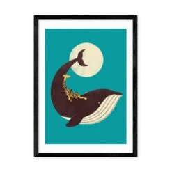 East End Prints The Giraffe And The Whale Print By Jay Fleck -Home Decor Shop 30933625 alt01