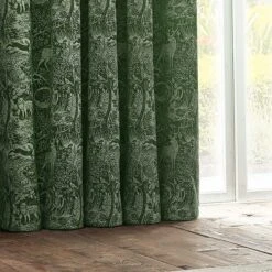 Winter Woods Emerald Eyelet Curtains -Home Decor Shop 30935350 alt06