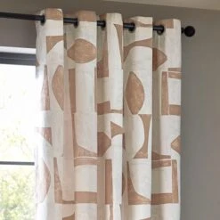 Carro Unlined Clay Eyelet Curtains -Home Decor Shop 30935353