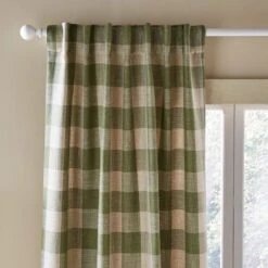 Edited Life Elton Check Unlined Tab Top Curtains -Home Decor Shop 30936853 alt03