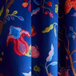 Sophie Robinson Midnight Garden Pencil Pleat Curtains -Home Decor Shop 30938105 alt02