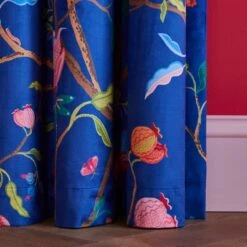 Sophie Robinson Midnight Garden Pencil Pleat Curtains -Home Decor Shop 30938108 alt05