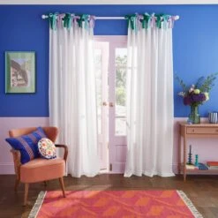 Sophie Robinson Tie Top Voile Panel