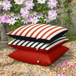 Rucomfy Nautical Stripe Indoor Outdoor Floor Cushion -Home Decor Shop 30938248 alt02
