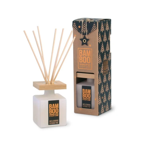 Heart And Home Bamboo Welcoming Evening Fire Diffuser 1 Heart And Home Bamboo Welcoming Evening Fire Diffuser