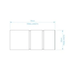 Cylinder Extendable Metal Eyelet Curtain Pole -Home Decor Shop 30948834 alt08