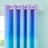 Bright Rainbow Ombre Blackout Eyelet Curtains