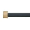 Trinity Extendable Wood Curtain Pole With Rings