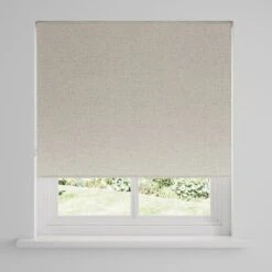 Crayton Natural Blackout Roller Blind -Home Decor Shop 30961673 alt02