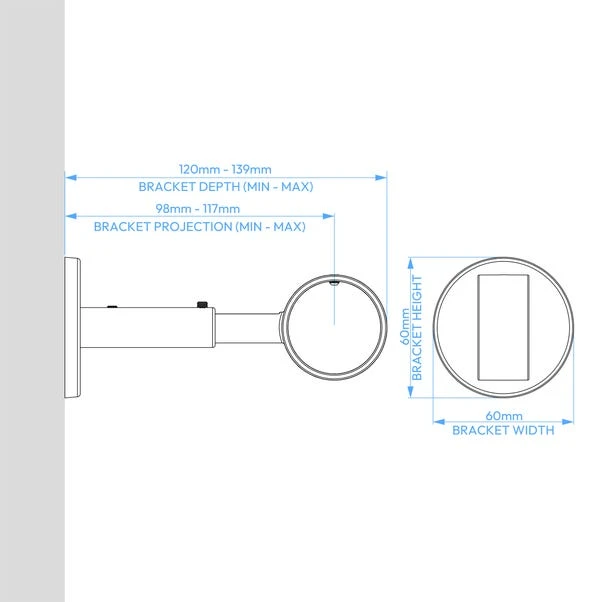 Atlanta Acrylic Curtain Pole With Rings 14 Atlanta Acrylic Curtain Pole With Rings - Image 14
