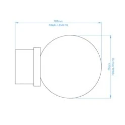 Atlanta Acrylic Curtain Pole With Rings 24 Atlanta Acrylic Curtain Pole With Rings -Home Decor Shop 30965354 alt08