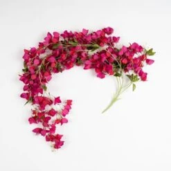Artificial Pink Bougainvillea Waterfall Garland -Home Decor Shop 30975136 alt02