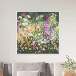 A Summer Serenade Framed Canvas