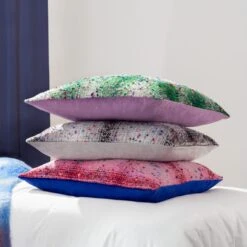 Heya Home Connie Check Square Cushion -Home Decor Shop 30979011 alt05