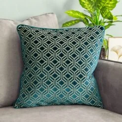 Paoletti Avenue Square Cushion Cover