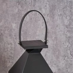 Metal & Glass Lantern -Home Decor Shop 30983171 alt01